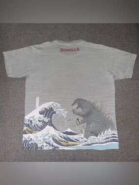 Rare Vintage Godzilla Movie Promo T-shirt Men’s